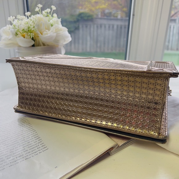 Dior Medium Cannage Diorama Bag Gold - Picture 3 of 4